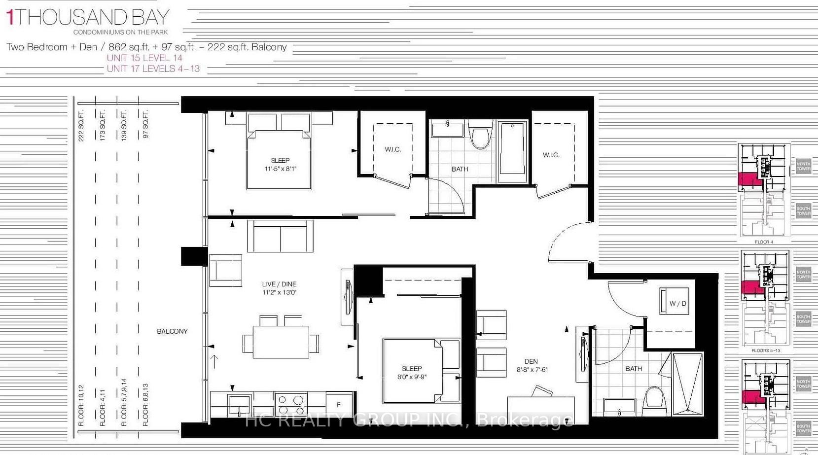 3 Bedrooms Condo at 57 St Joseph, Toronto For sale