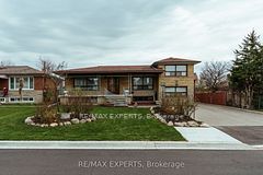 This unique four-level side split combines comfort, functionality, and versatility. Its lovely curb appeal and landscaped surroundings welcome you home. The main level features an open-concept kitchen with granite countertops, a dining area, a bright living room, and a sunroom with backyard access. The three spacious bedrooms with large windows and hardwood floors are complemented by a classic five-piece bathroom. The lower level boasts a massive second kitchen with indoor and backyard access, perfect for large gatherings or extended family. The bright basement includes a bar, bathroom, laundry, two cantinas, and a separate entrance, offering great potential for a private suite or multi-generational living. With a detached garage, backyard shed, and ample living space, this home is ideal for families or those seeking additional income opportunities. Located in the highly sought after Yorkdale-Glen Park community. This home offers unmatched convenience and accessibility.