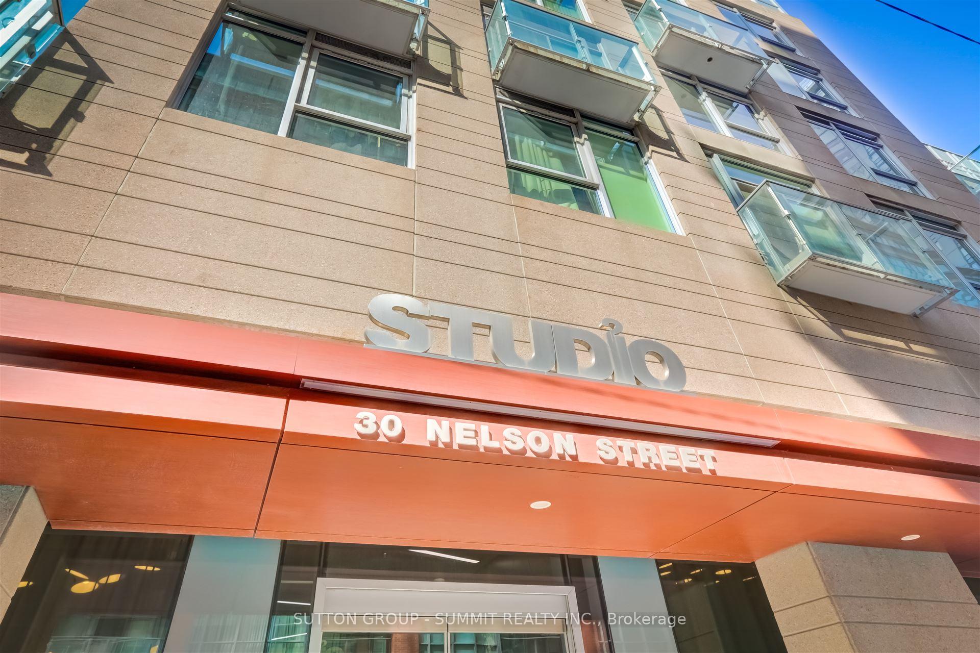 1 Bedroom Condo at 30 NELSON, Toronto For sale