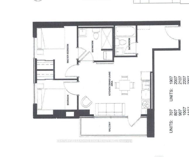 #2507 - 60 Frederick Street, Kitchener, ON N2H 0C7