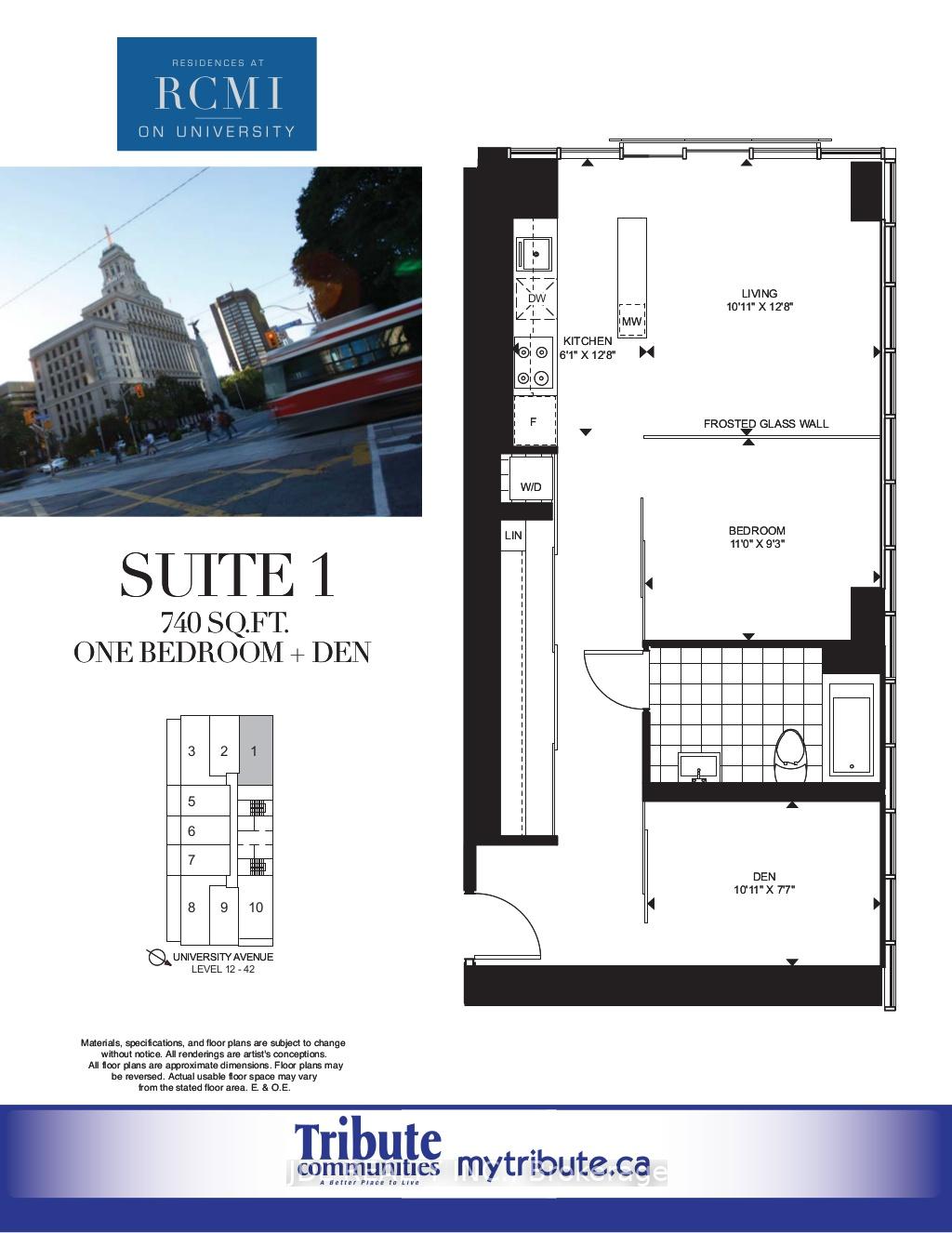 2 Bedrooms Condo at 426 University, Toronto For sale