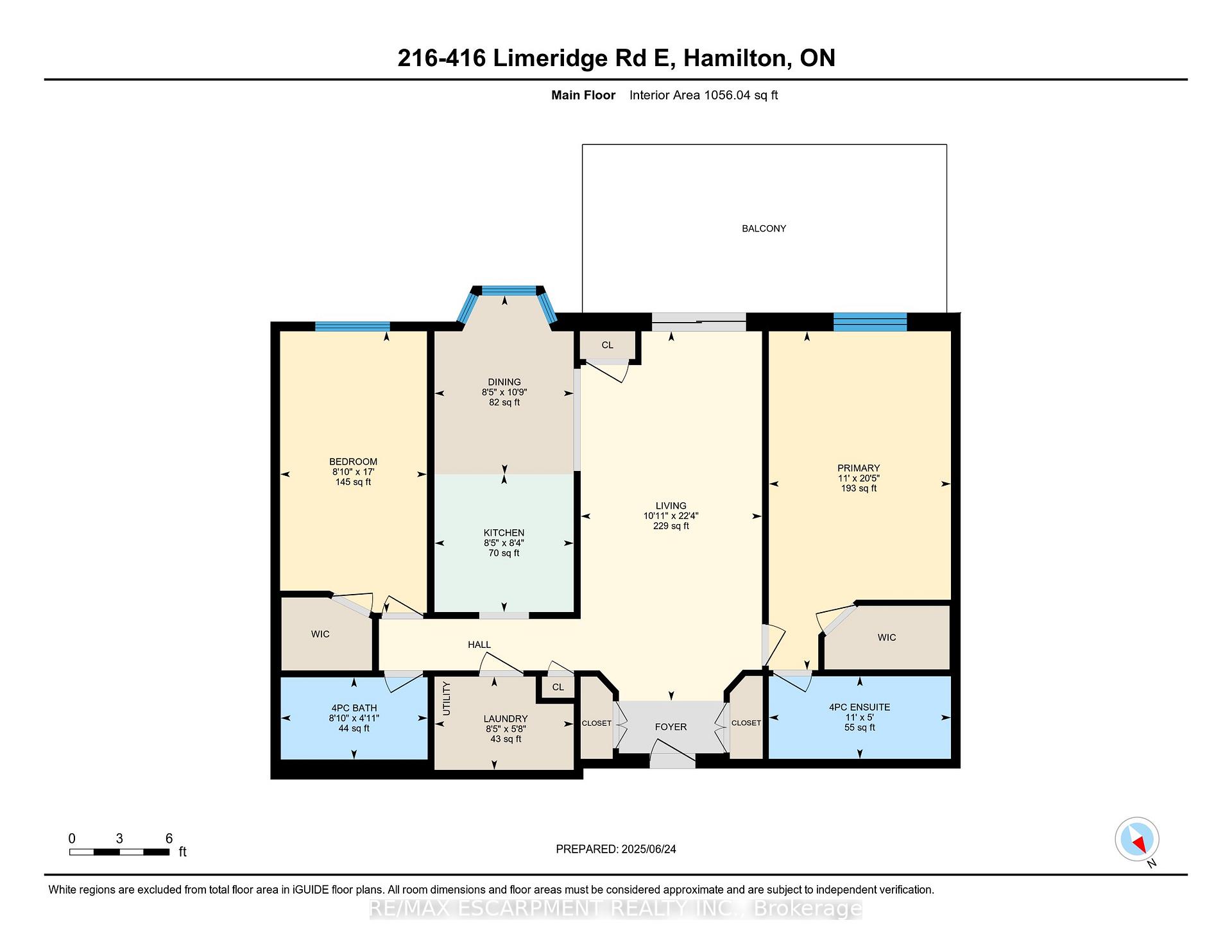 2 Bedrooms Condo at 416 Limeridge, Hamilton For sale