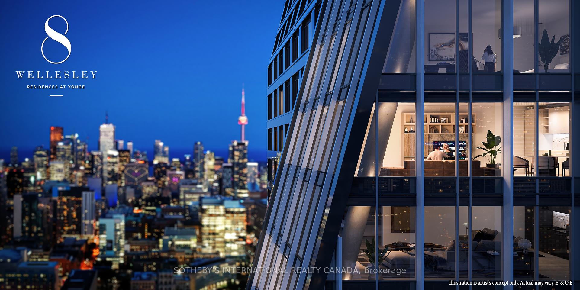 4 Bedrooms Condo at 8 Wellesley, Toronto For sale