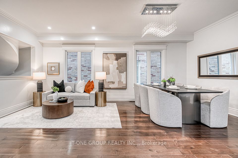 living and dining room
