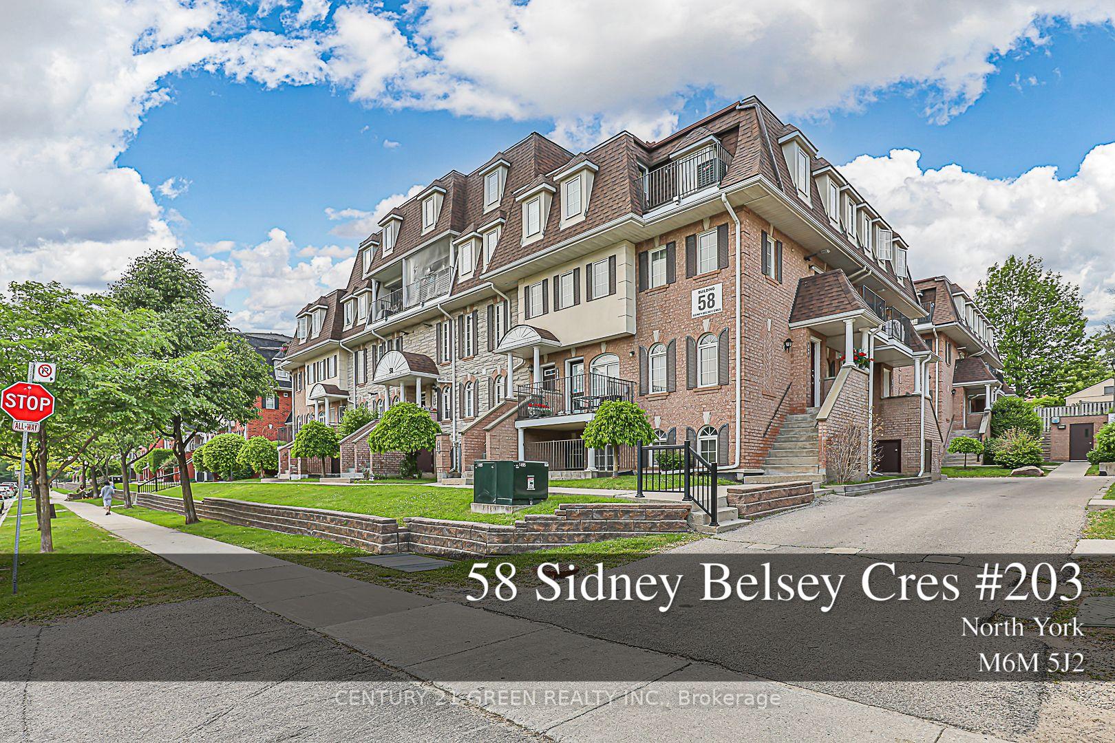 3 Bedrooms Condo at 58 Sidney Belsey, Toronto For sale