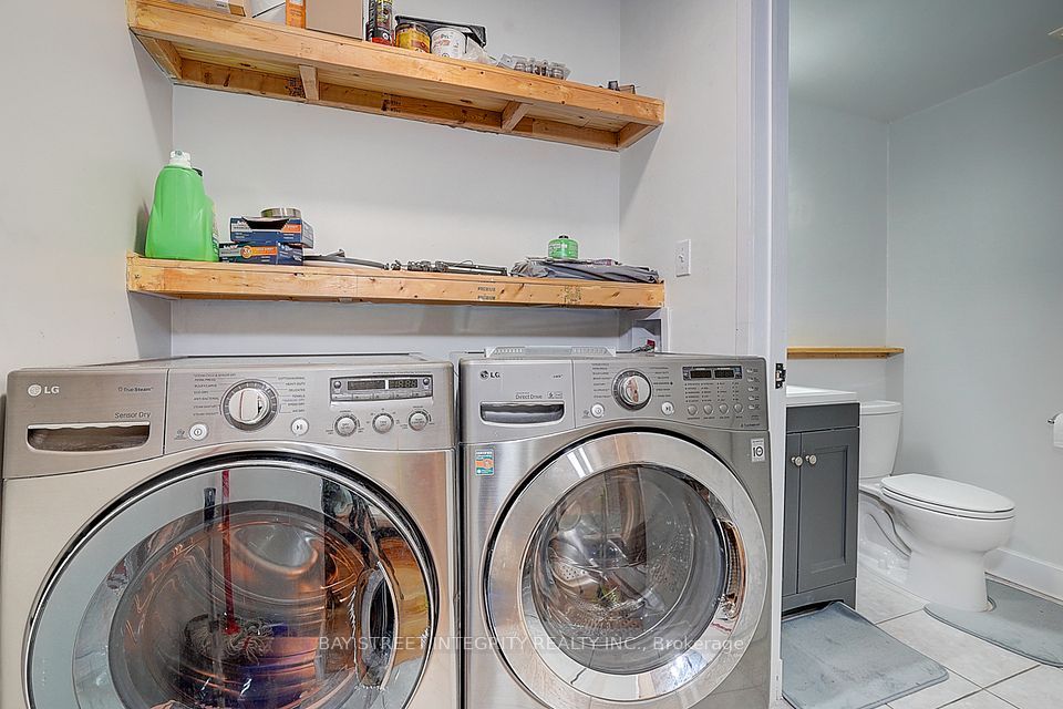 main floor laundry + 2pc bath