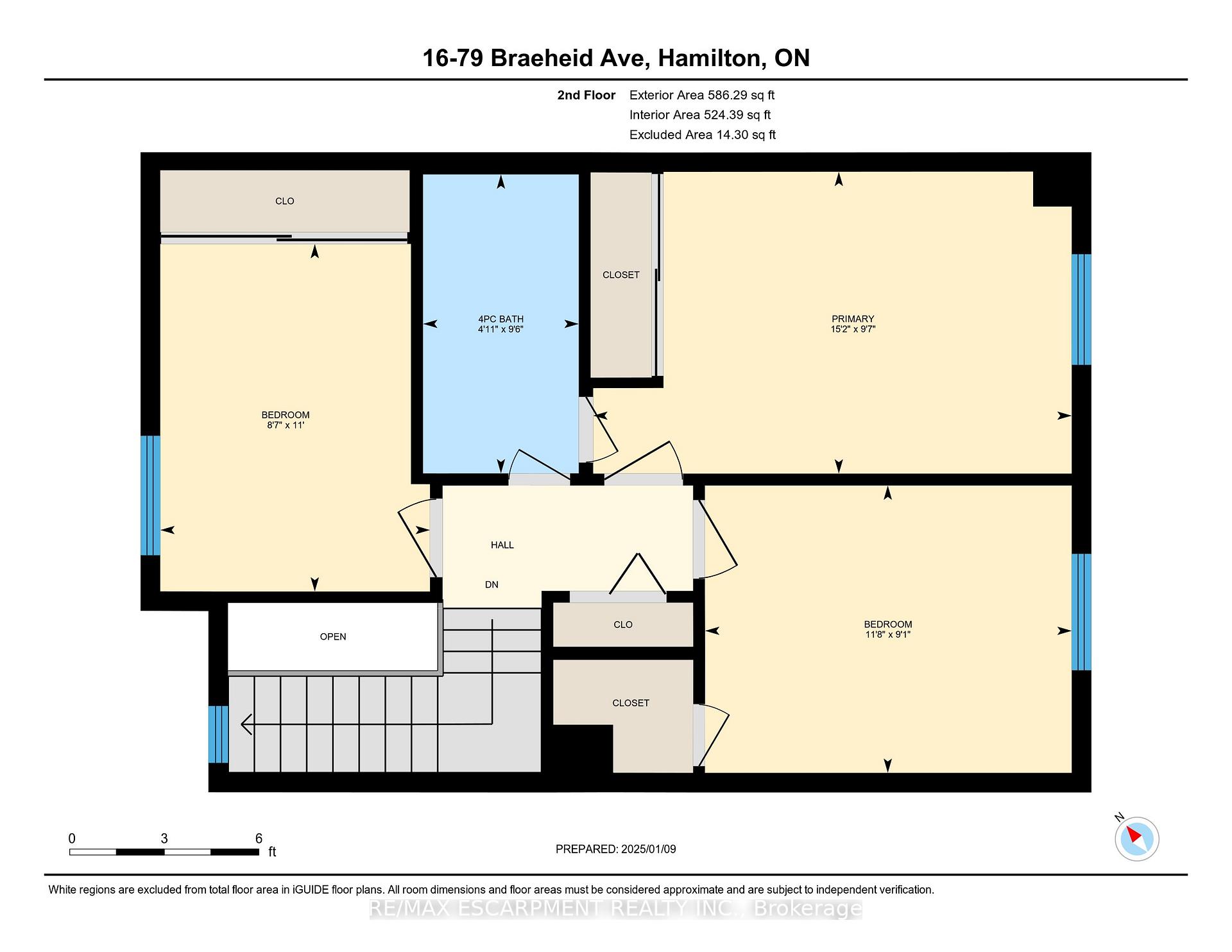 3 Bedrooms Condo at 79 Braeheid,  Hamilton For sale