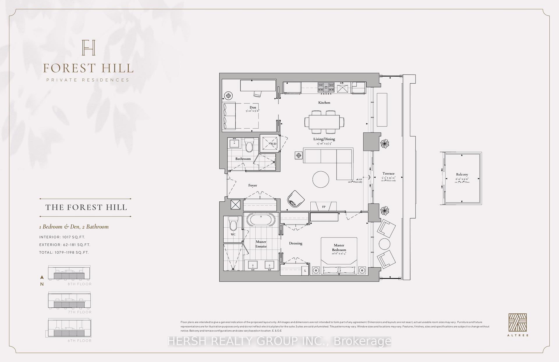 2 Bedrooms Condo at 2 Forest Hill, Toronto For sale
