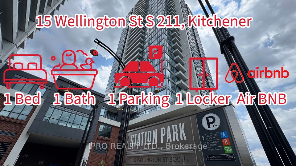 #211 - 15 Wellington Street, Kitchener, ON N2G 0E4