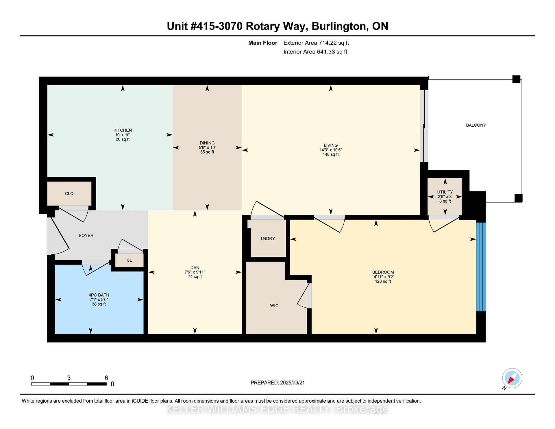 1 Bedroom Condo at 3070 Rotary, Burlington For sale