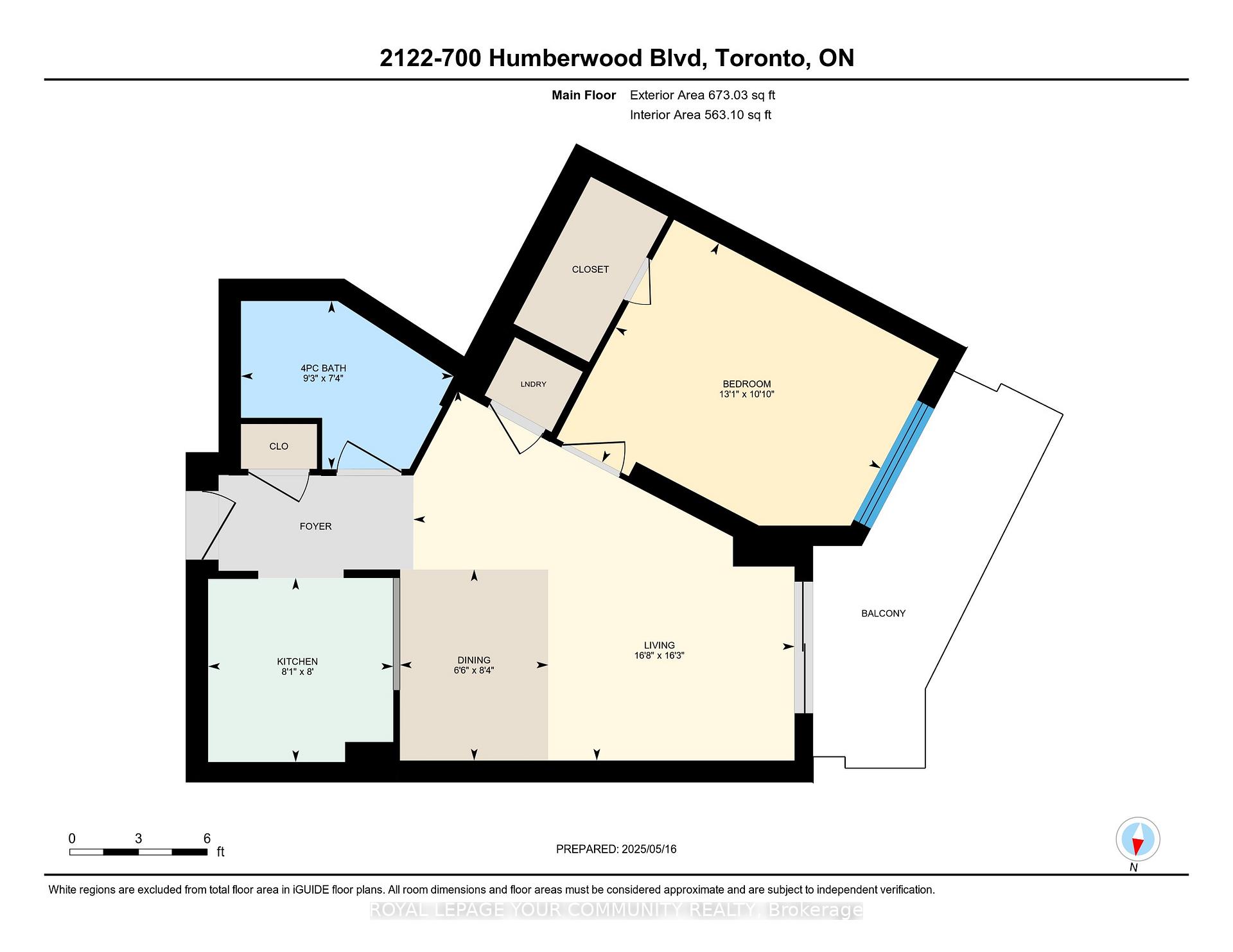 1 Bedroom Condo at 700 Humberwood, Toronto For sale