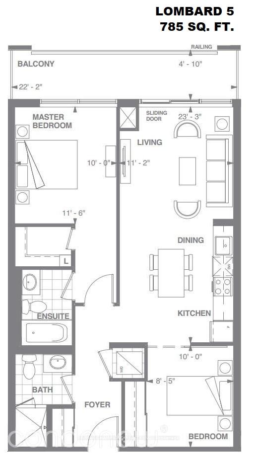 2 Bedrooms Condo at 460 Adelaide,  Toronto For sale