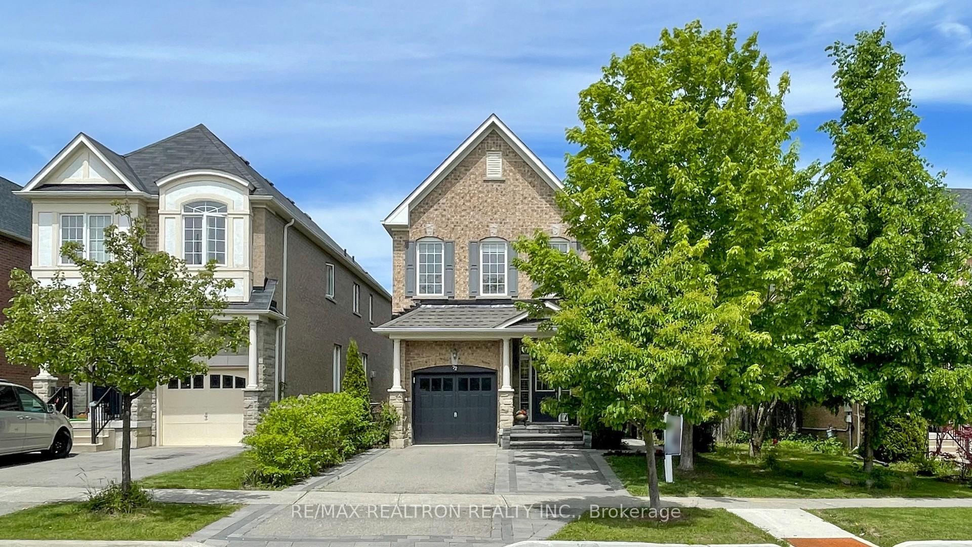 Welcome to this stunning, renovated home in the highly sought-after Patterson community! This beautifully updated residence offers exceptional curb appeal with elegant interlock stonework on the front, side, and patio areas. Inside, you'll find hardwood flooring throughout the main and second floors (2025), soaring 9-foot ceilings on the main level, and approximately 57 pot lights on three floors, creating a bright and modern living space .Enjoy the comfort of a 3-sided gas fireplace, California shutters, and stylish rod iron railings. The upgraded kitchen boasts granite countertops, an oversized island, and extended-height cabinetry, along with stainless steel appliances on both the main floor and in the finished basement. Recent upgrades include a new roof shingles (2022), High efficiency Furnace air pump (2023). Convenient second-floor laundry( washer and dryer 2023) adds to the homes functionality. The fully finished basement features a separate side entrance and a full kitchen with quartz countertop perfect for extended family. Step outside to a private, fully fenced backyard with fruit trees (pears, cherries, sour cherry) and a raspberry shrub,Japanese Maple tree, creating your own lush garden oasis. Generous 2197 sqft above grade as per MPAC.One of the Biggest lot for a single car garage in the area. Ideally located near Highways 407 and 7, as well as shopping, groceries, and all city of Vaughan and Richmond Hill amenities. This home truly has it all!