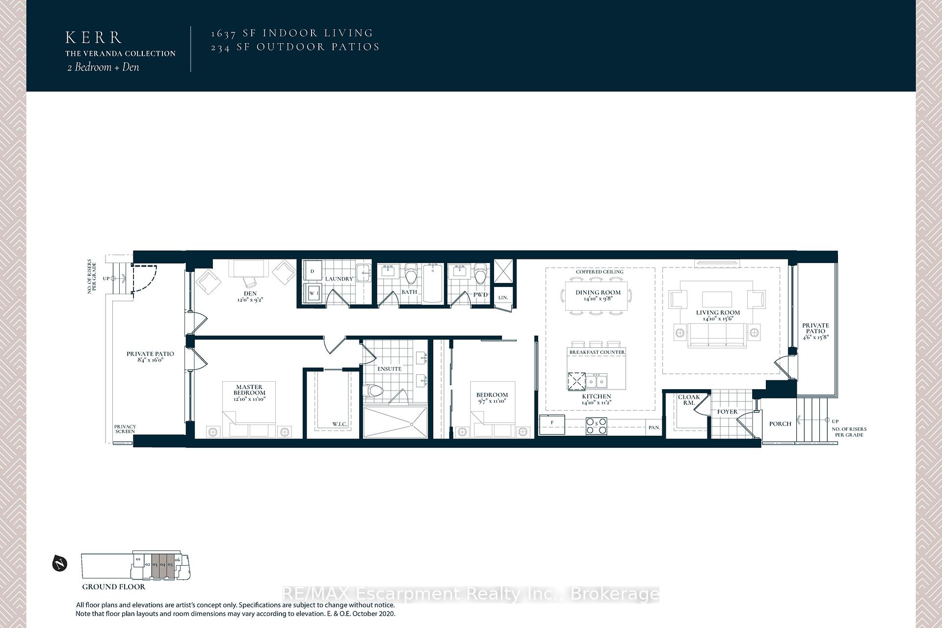 3 Bedrooms Condo at 123 Maurice, Oakville For sale