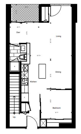 4 Bedrooms Condo at 60 Princess,  Toronto For sale