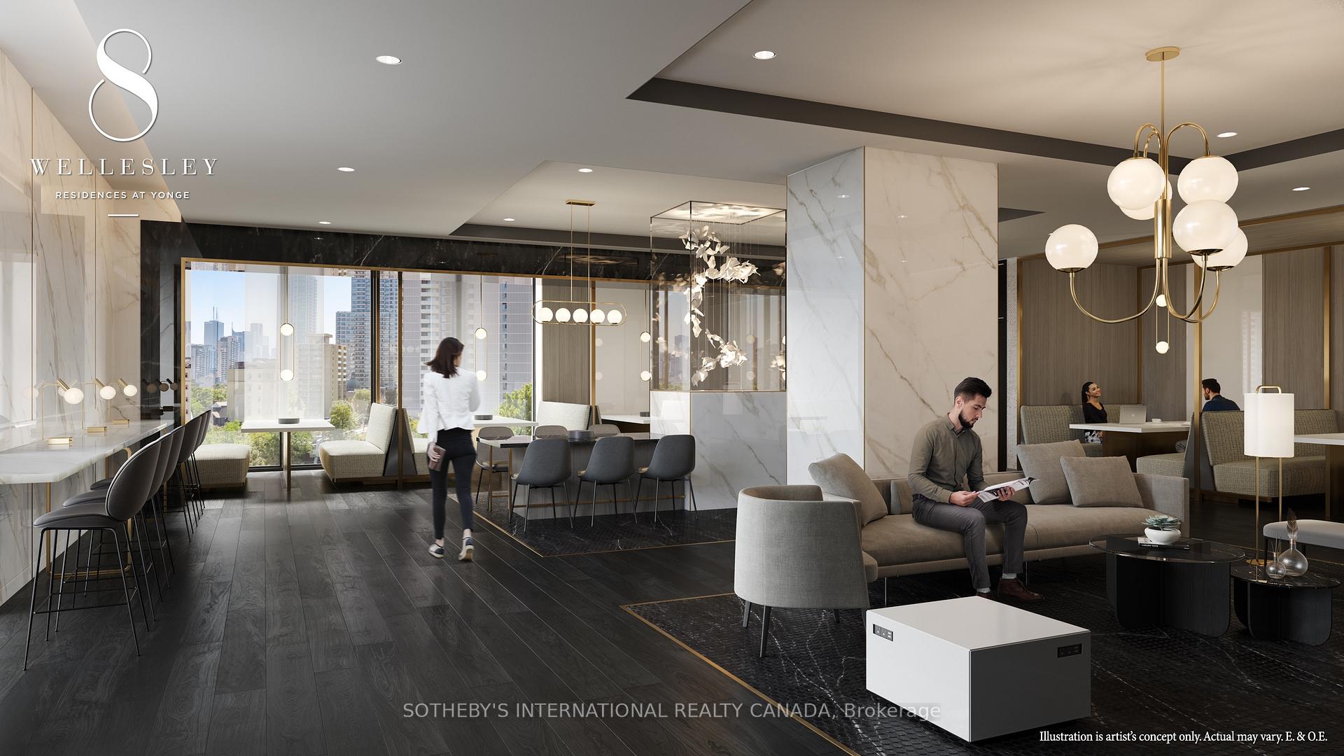 4 Bedrooms Condo at 8 Wellesley, Toronto For sale