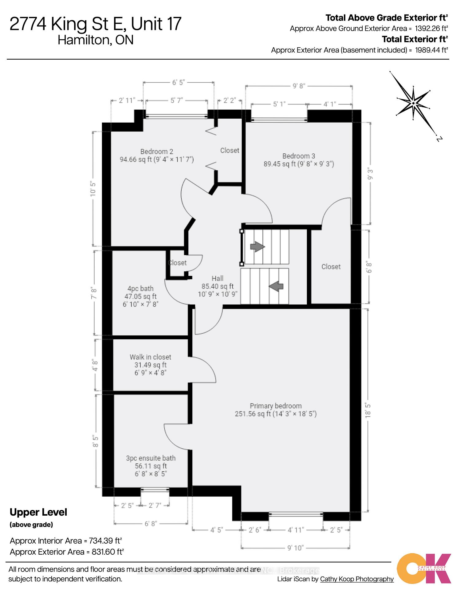 3 Bedrooms Condo at 2774 King,  Hamilton For sale