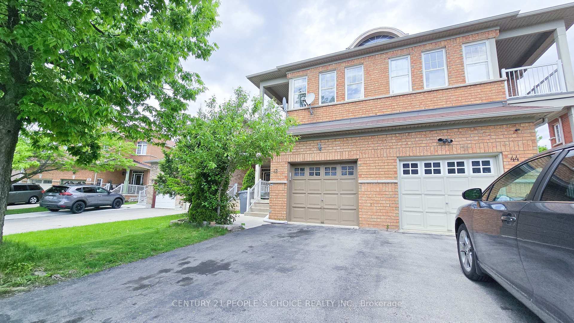 42 Deepcoral Court W Brampton, Ontario Welcome to the beautiful Semi-detached house nestled in the child-friendly lane (cul-de-sac) of the sought-after Lakeland area. Minutes from Trinity Commons, Highway 410, Plaza, Schools, and many more amenities. House Boasts of high ceiling with Pot lights throughout the main floor and the basement. This 3+1 bedroom, 4 bath semi-detached house boasts so many upgrades that the owners will enjoy peaceful living for years. Upgrade includes (a) Flooring across the Living/dining/basement/bedrooms, and hallway. (b) Granite counters, backsplash and cabinets in Kitchen (c) Upgraded Vanity in washrooms on Main and 2nd Floor (d) Heat pump installed in October 2023 (e) New Attic December 2022 (f) Furnace December 2022 (g) Tankless water heater Dec 2022 (h) Roof repair 2025 with 5-year transferable warranty. (I) Basement flooring changed in April 2024 (J) New laundry washer Feb 2025. ** No rental items :). This is not all, house has a separate entrance with furnished basement, currently generating a cash flow (rent) of $1300 per month (Tenant's willing to stay/leave and tenancy can be assumed), 3 car parking on the drive way with no side walk and a beautiful fenced backyard to enjoy summers with your loved ones. Come see it yourself, an excellent opportunity to make it your next home.