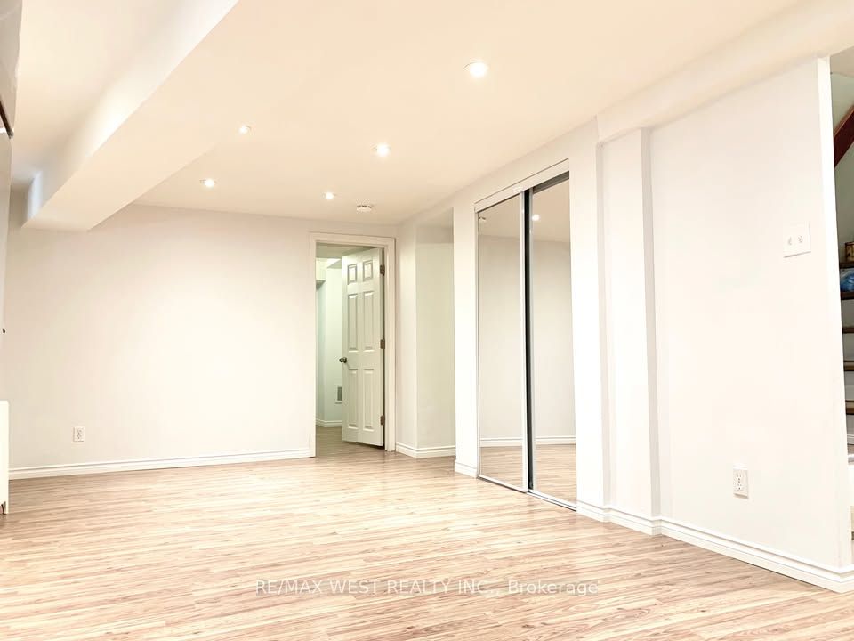 Basement bedroom