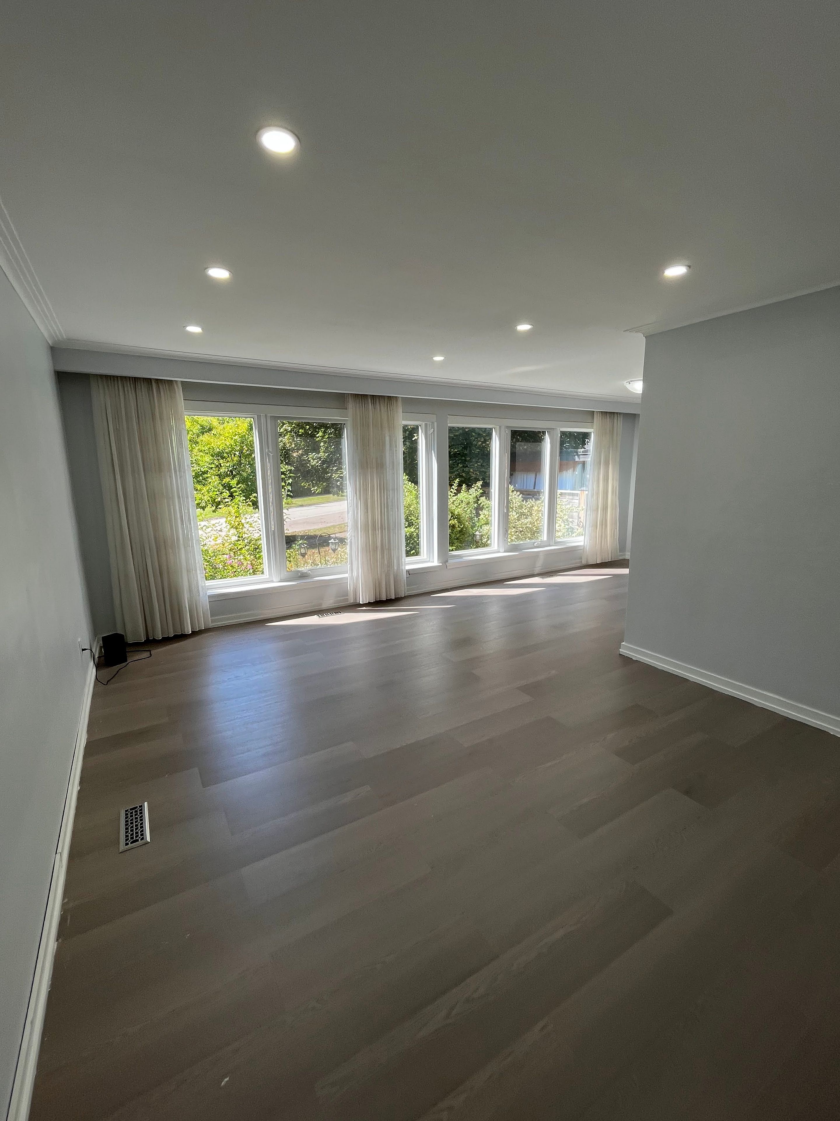 Located in a beautiful upscale area within Lorne Park school disctrict . Fully renovated bright spacious UPPER Level. Welcome to this fully beautifully renovated, bright, and spacious unit located in a serene and family-friendly neighborhood. This modern home features new pot lights throughout, fresh paint, and brand-new appliances, offering both comfort and style. Property Highlights: Exclusive access to both front and back yards. Two parking spots, In-suite laundry for your convenience. Interconnected fire alarm system and fire-rated separation door for enhanced safety. Freshly updated with modern finishes and a clean, contemporary look. 60% of utilities paid by tenant. Community Features: Easy access to Clarkson GO Station, ideal for commuters. Located in a quiet, green neighborhood with nearby parks and lakefront trails, including Jack Darling Park and Rattray Marsh. Close to major grocery stores: Metro, Food Basics, Walmart, T&T, Rabba, and Iqbal Foods. Near Lorne Park Library and a variety of public and Catholic schools: Public: White Oaks Elementary, Hillcrest Middle, Lorne Park Secondary Catholic: St. Christopher Elementary, Iona Catholic Secondary. Please Note: No smoking, No pets. Tenant will be responsible for maintaining the grass care and cutting front and backyards. Snow and ice removal. This home offers the perfect blend of modern living, natural beauty, and convenient location. Ideal for respectful and responsible tenants.