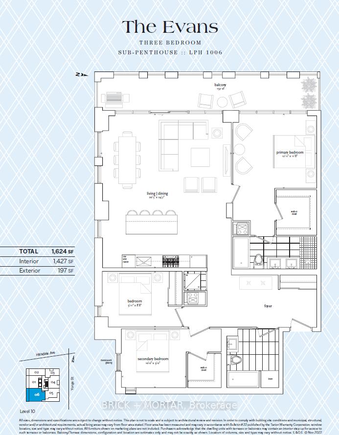 3 Bedrooms Condo at 1 Hillsdale, Toronto For sale