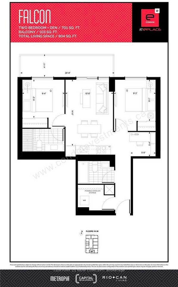 #1204 - 39 roehampton Avenue, Toronto, ON M4P 0G1