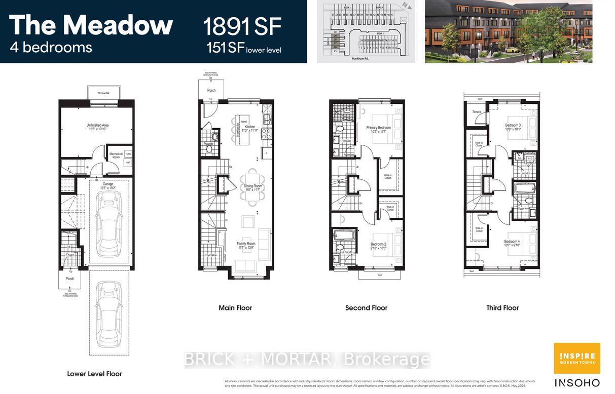 4 Bedrooms Condo at 448 Markham, Toronto For sale